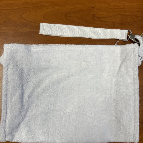 CSG - WHITE BAG (SMALL ZIPPERED BAG) Thumbnail