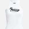 CSG- WHITE TANK TOP Thumbnail